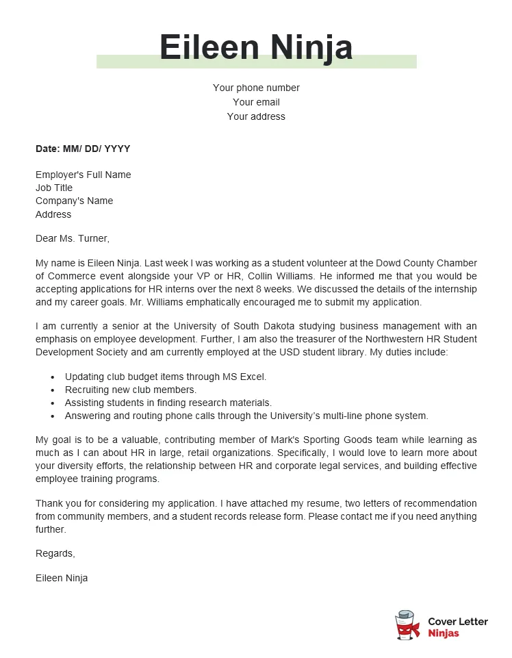 41975 hr internship mistakes