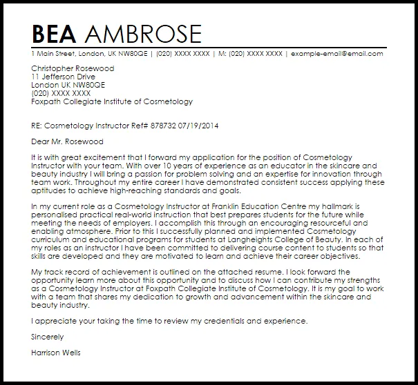 41985 cosmetology cover letter 5