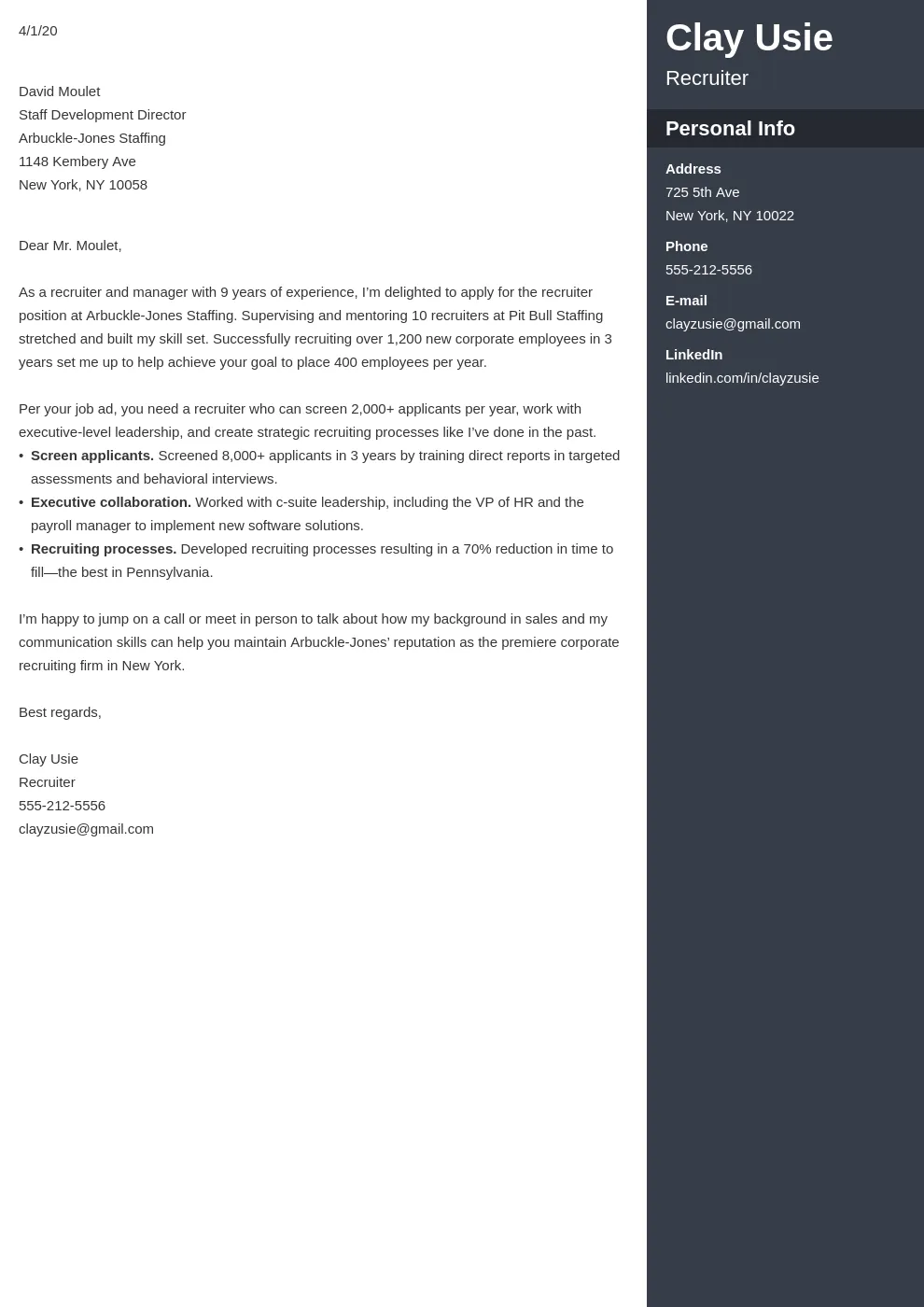 41987 quantifiable achievements