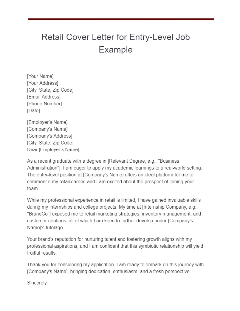 41994 retail cover letter example