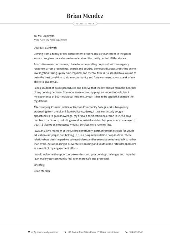42010 police officer cover letter image1