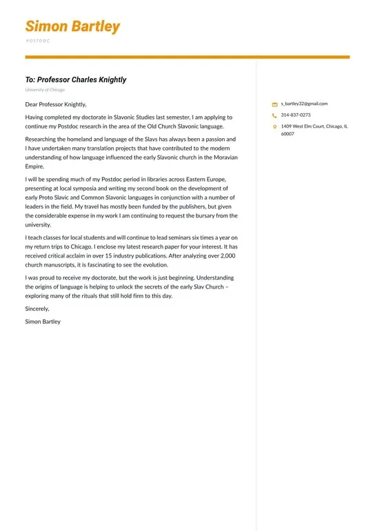 42011 postdoc letter formatting