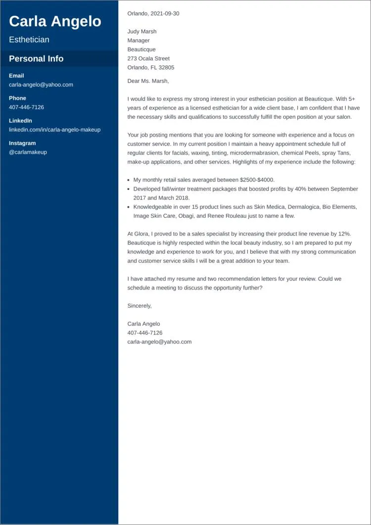 42018 entry level esthetician cover letter image3