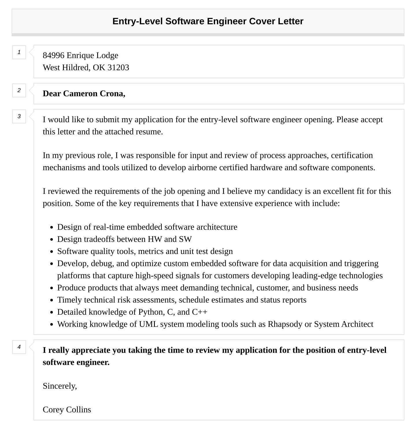42019 cover letter formatting