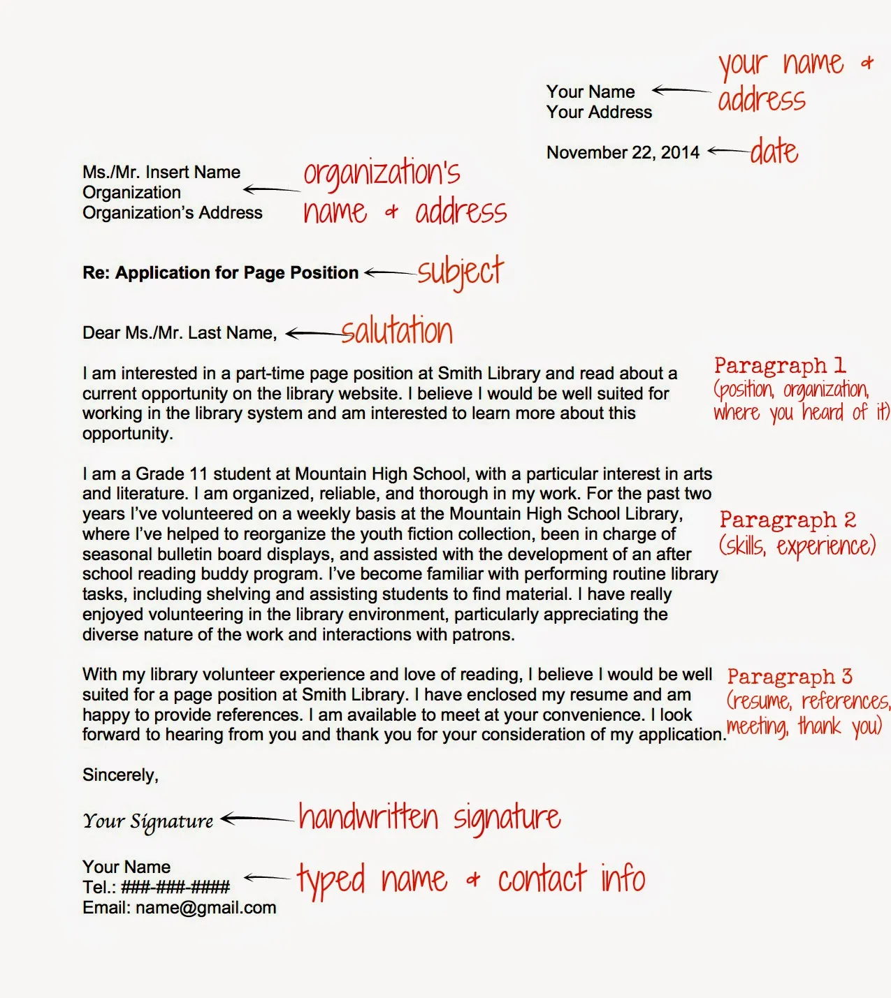 42021 cover letter formatting