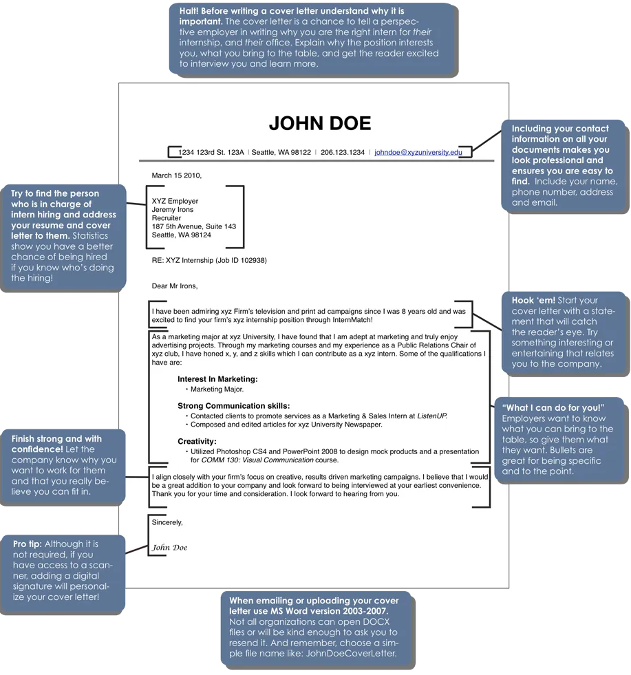 42027 cover letter tone