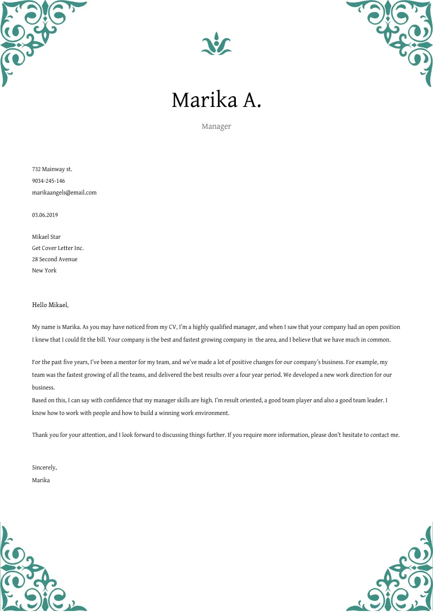 42037 tailoring cover letter