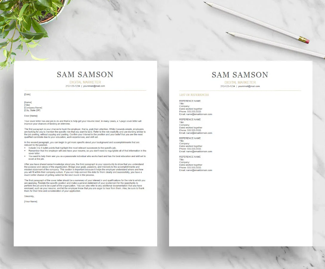 42042 cover letter formatting