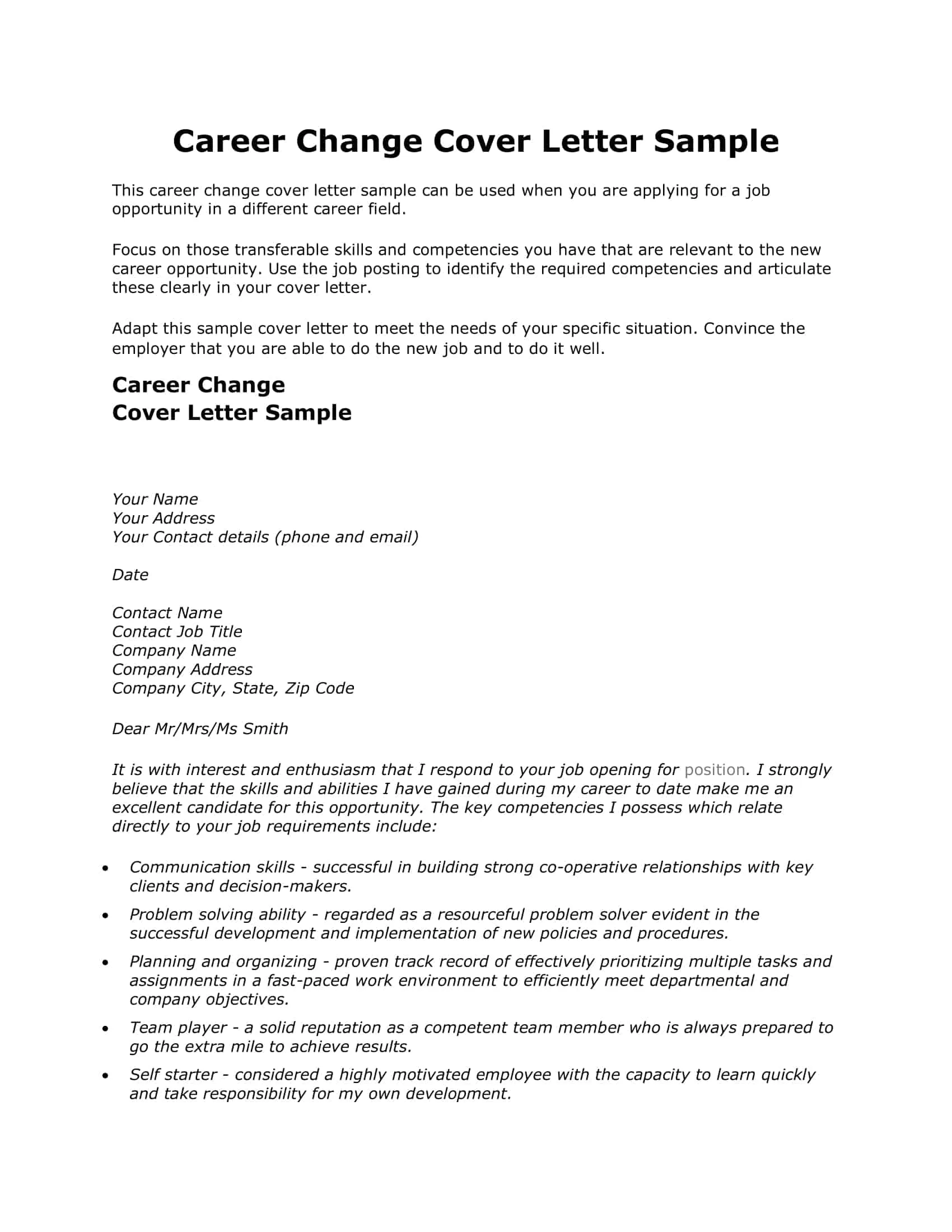 42050 cover letter format