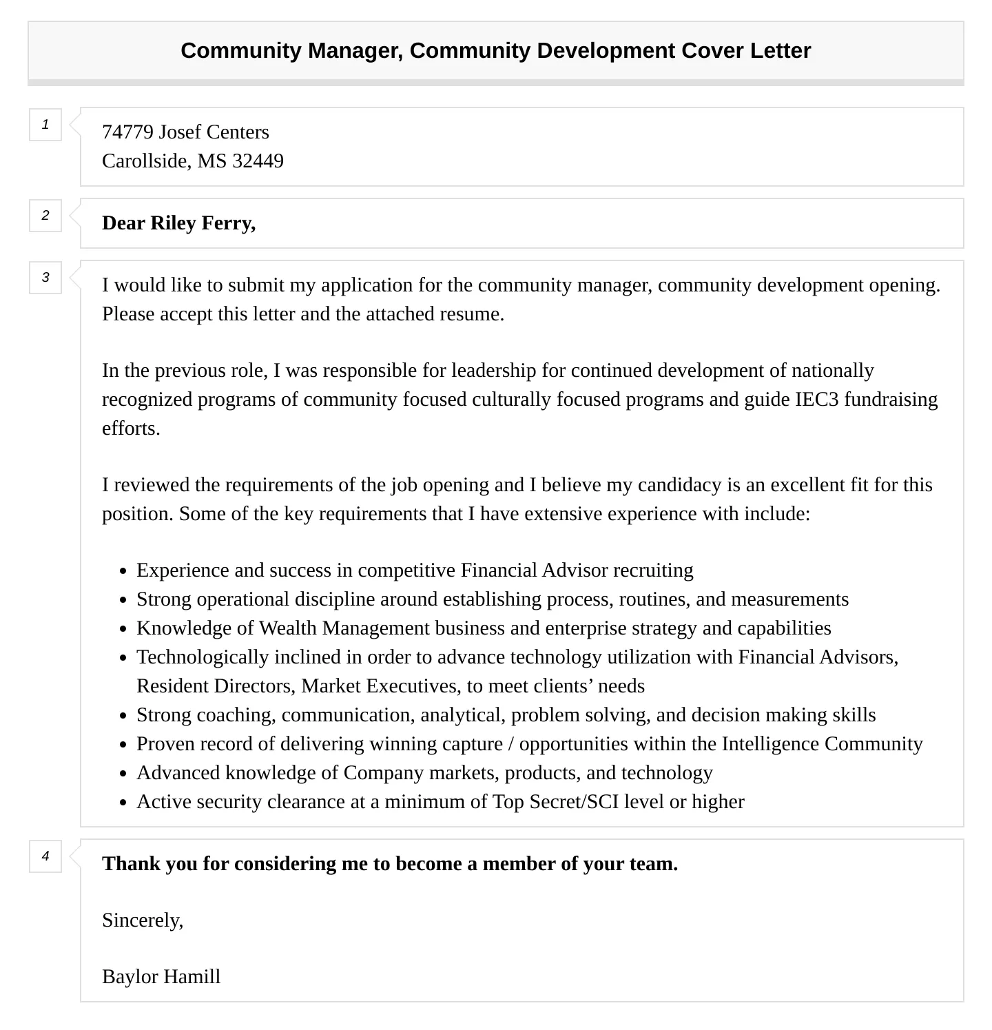 42056 cover letter structure