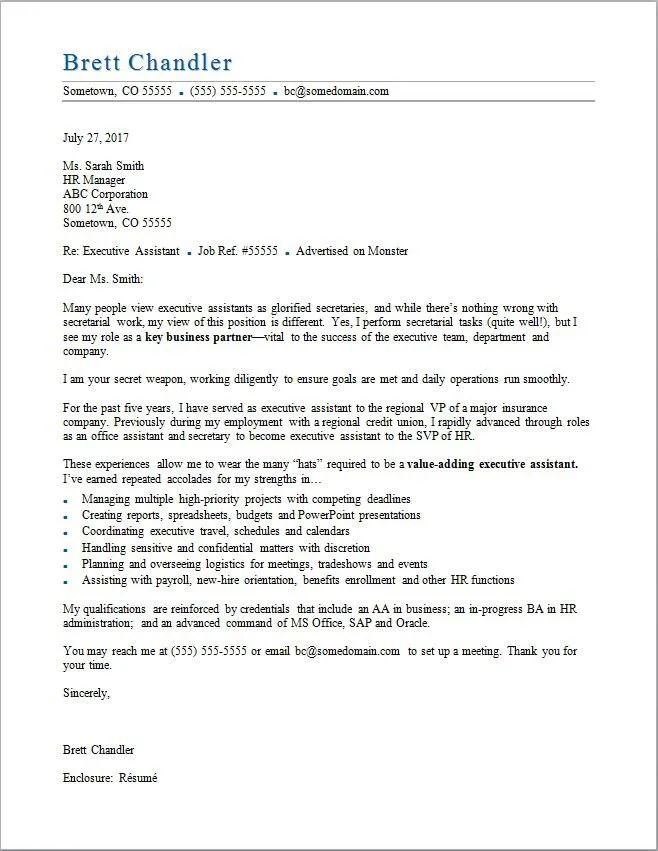 42076 cover letter formatting