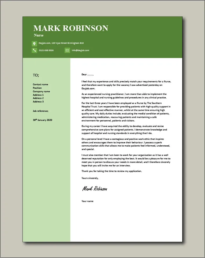 42081 cover letter format