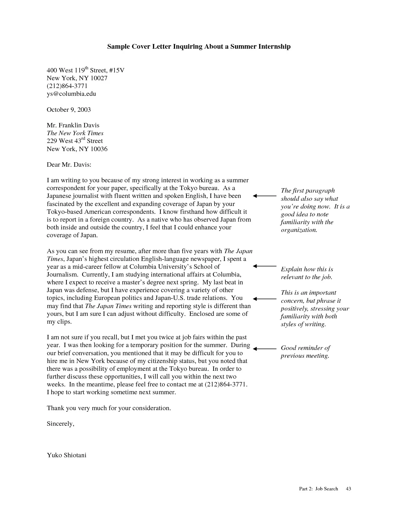 42087 enthusiasm cover letter