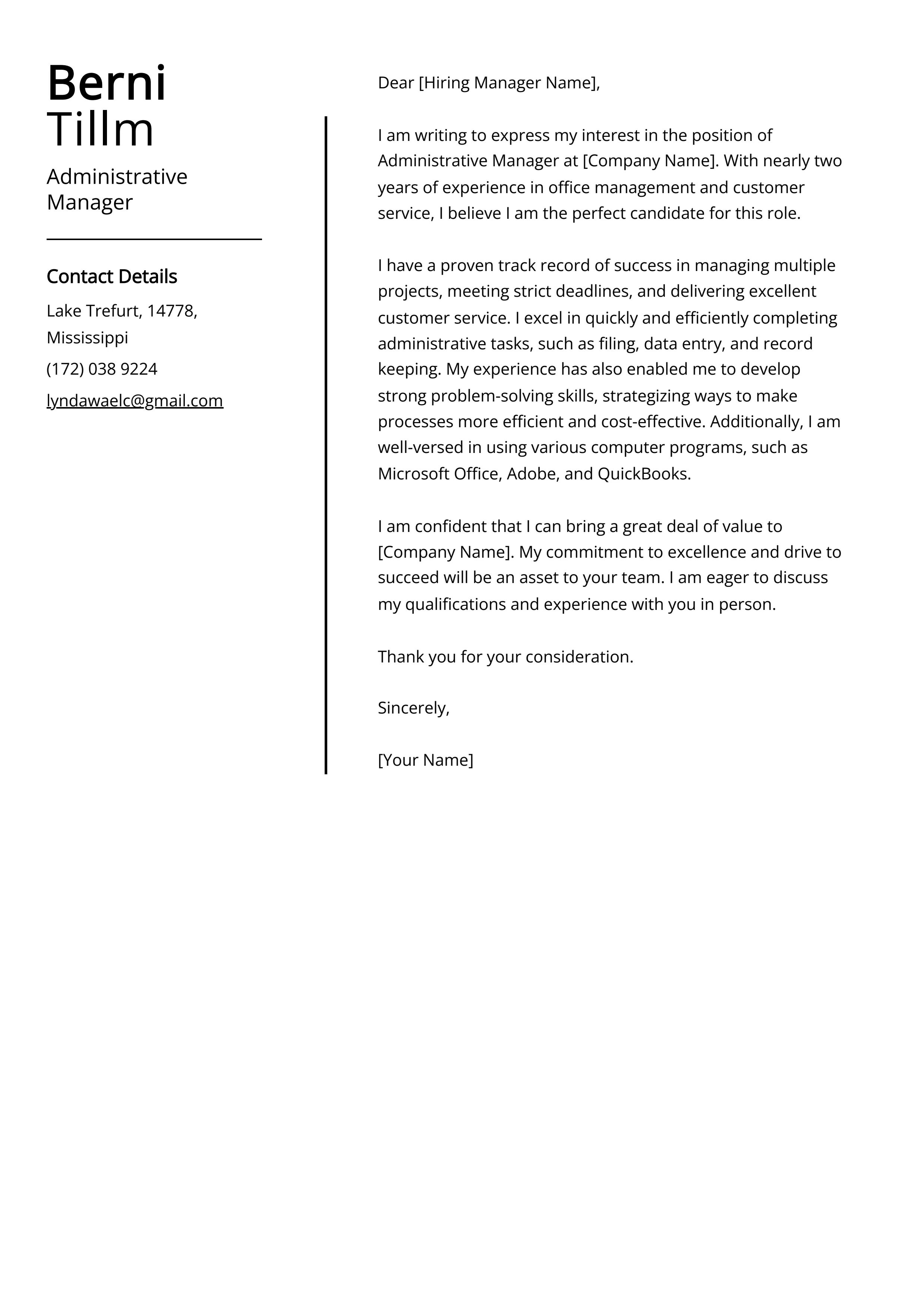 42095 tailoring cover letter