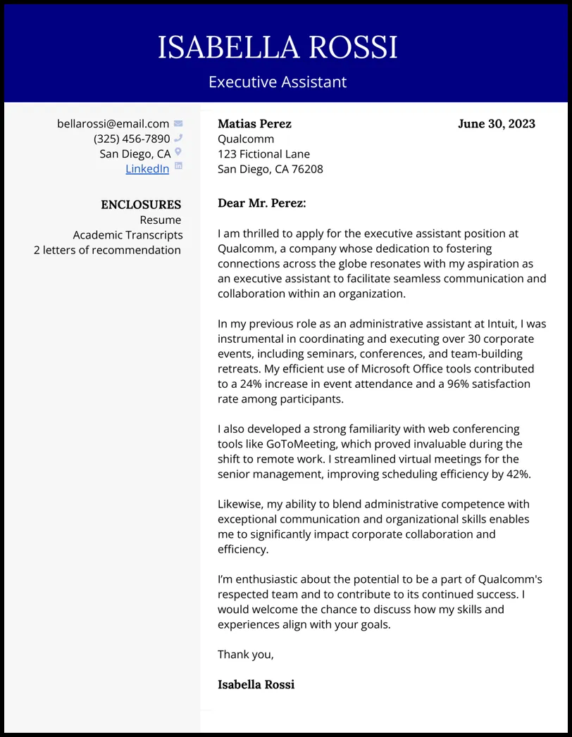 42104 cover letter format