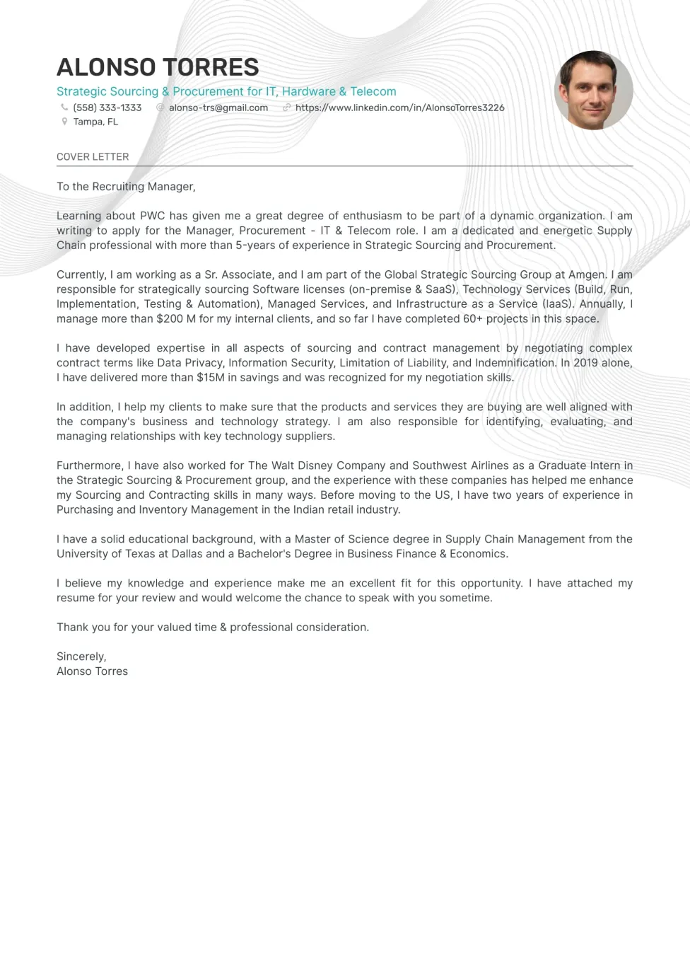 42126 cover letter writing