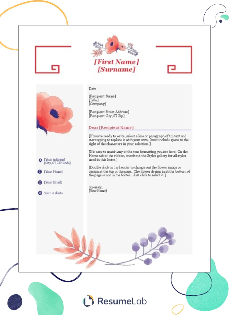 42133 customize cover letter template