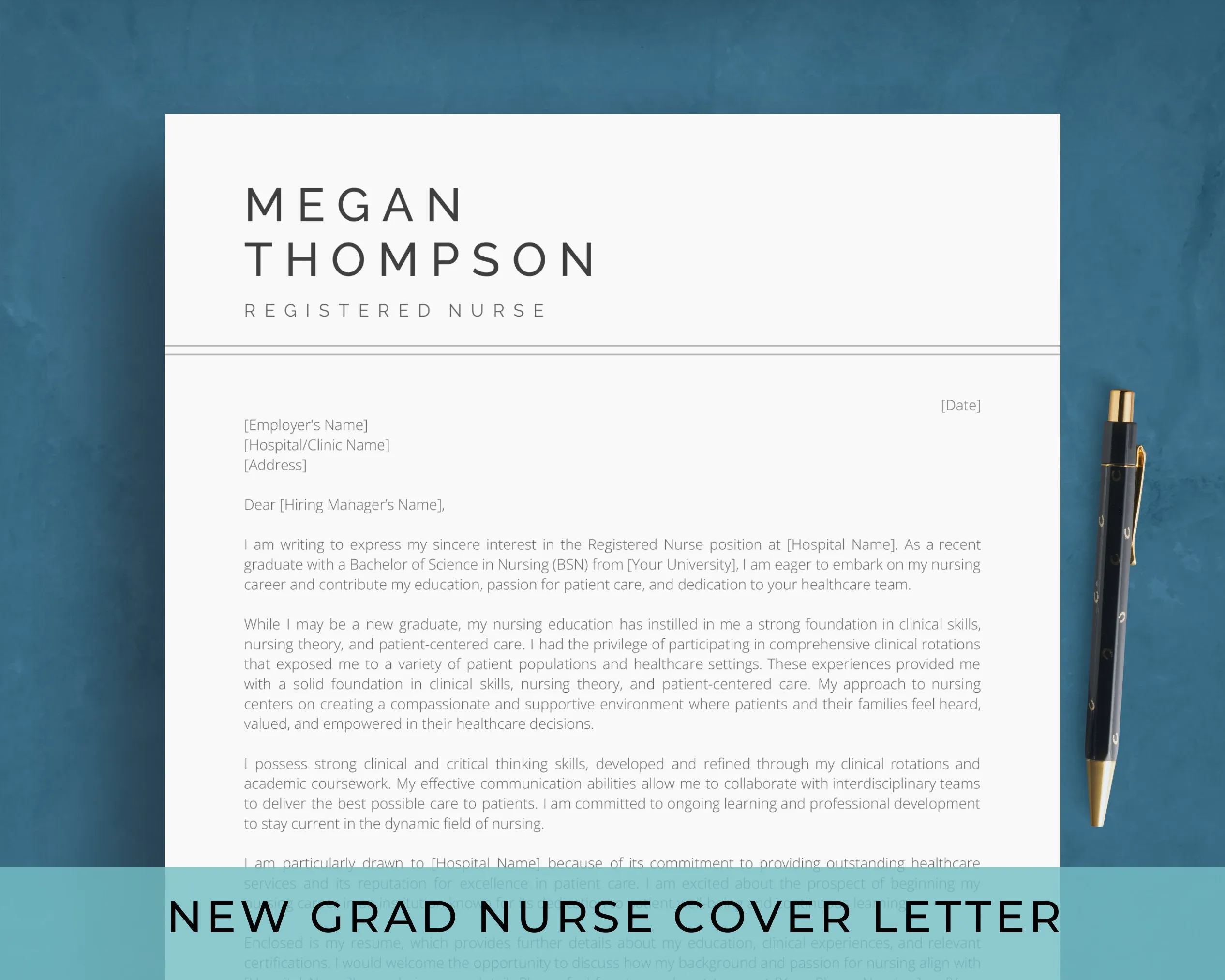 42135 pediatric nursing cover letter