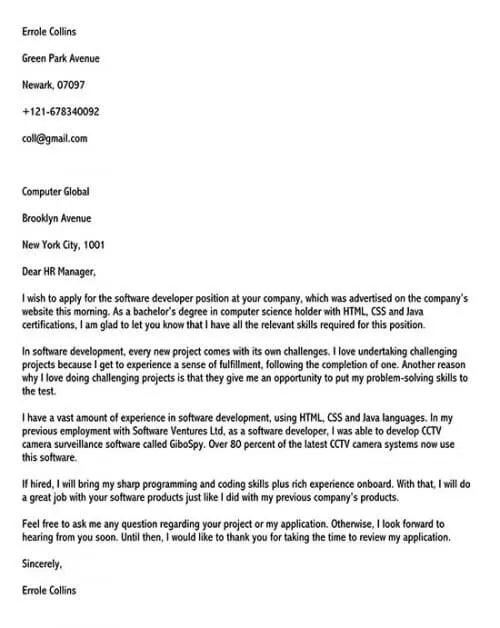 42149 cover letter importance