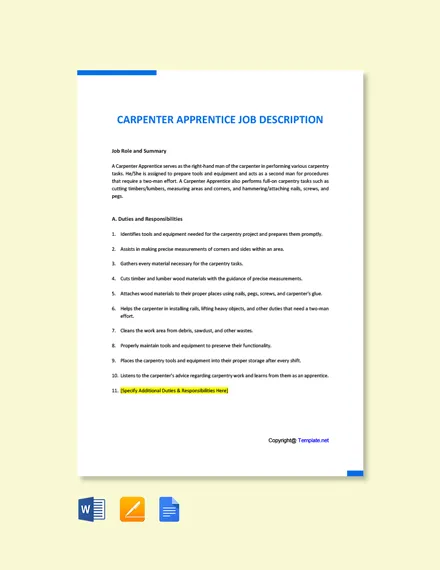 42150 carpentry apprenticeship cover letter enthusiasm