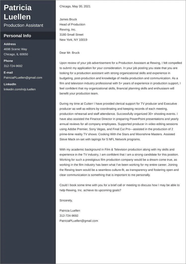 42153 production assistant cover letter image 4