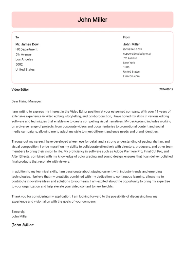 42181 video editor cover letter example1