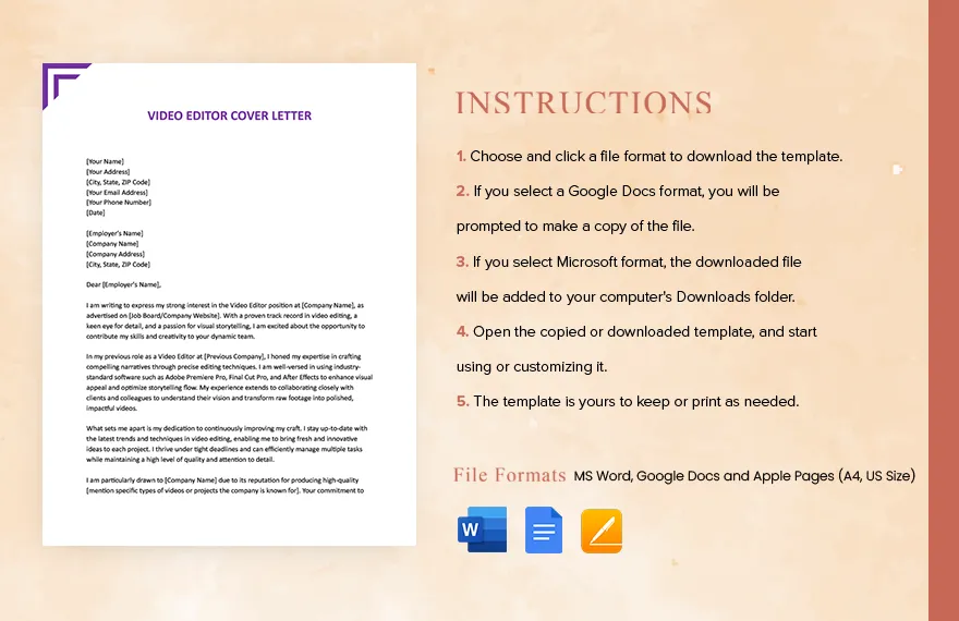 42181 video editor cover letter mistakes