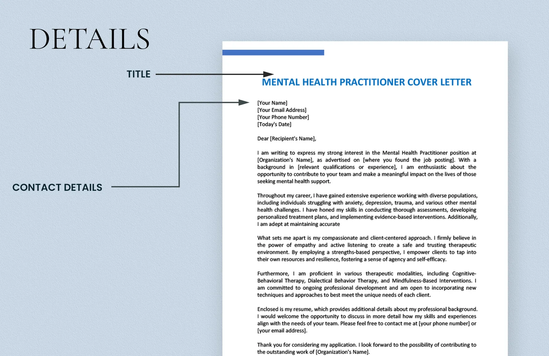 42184 job description cover letter