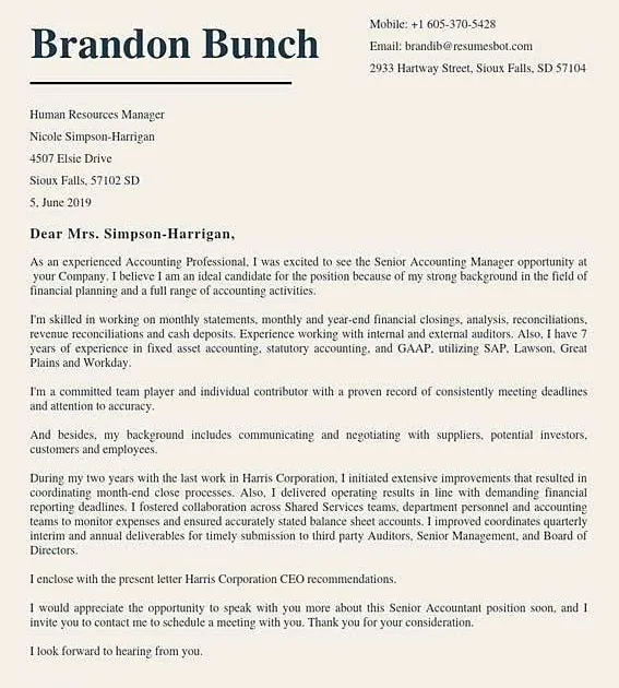 42192 cover letter investors funding