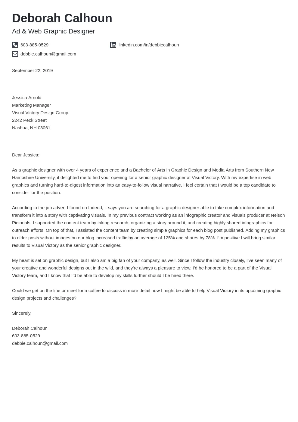 42194 classic professional cover letter