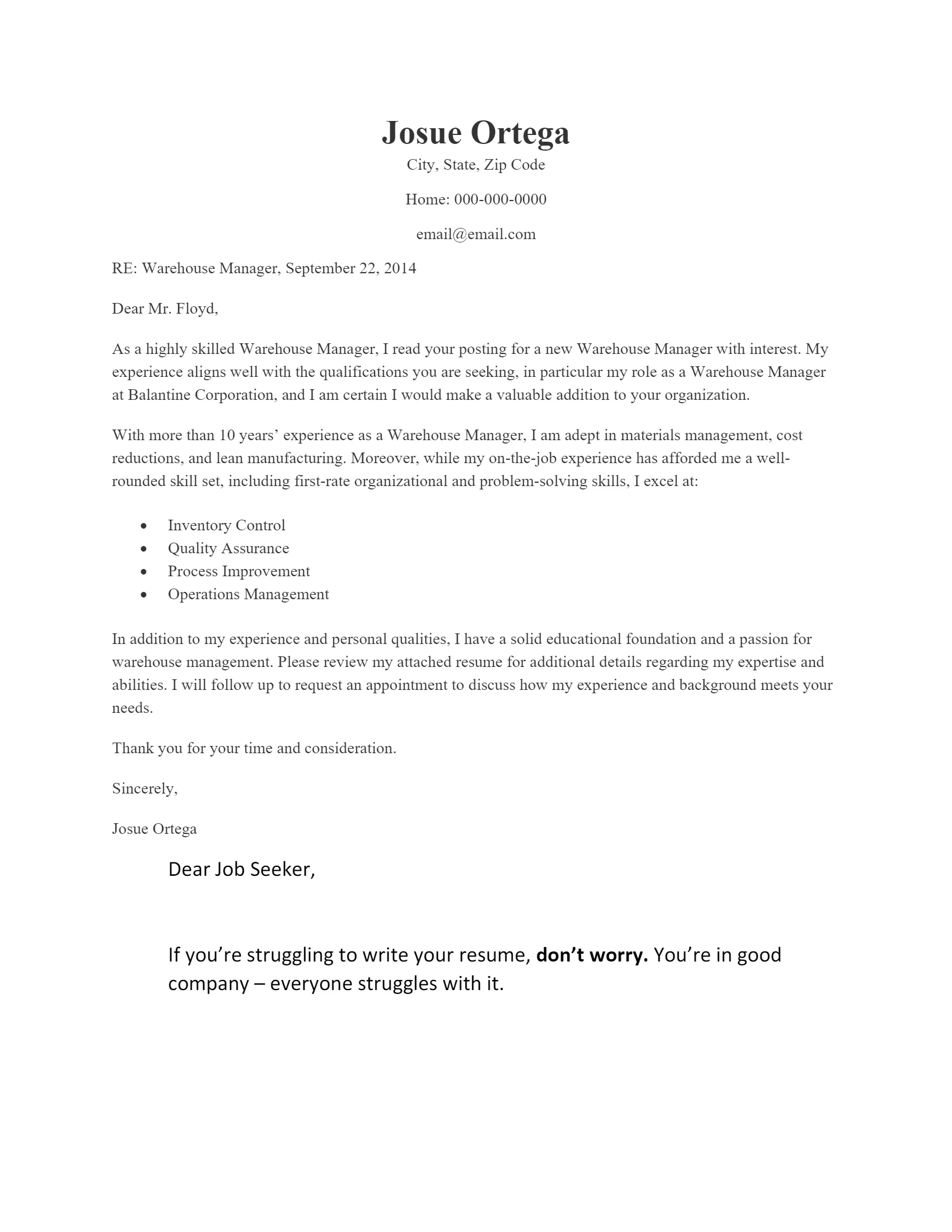 42200 tailoring cover letter