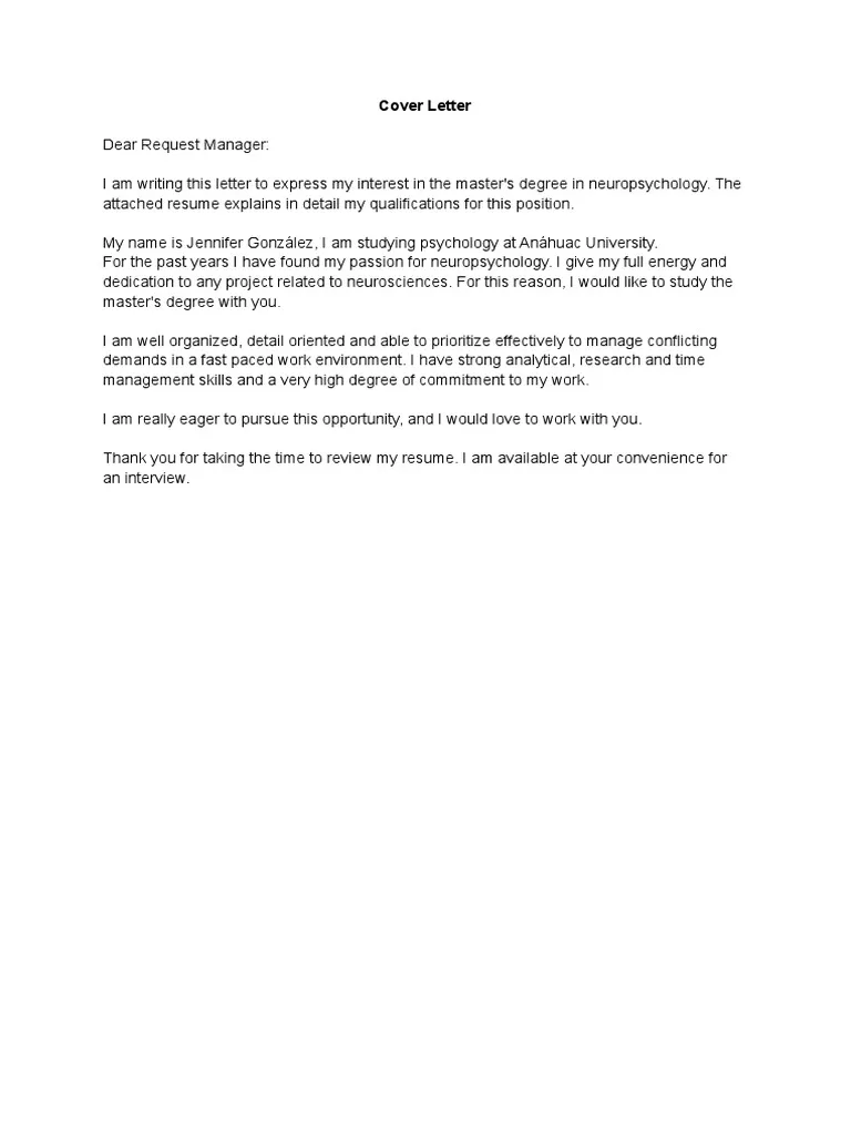 42205 cover letter example