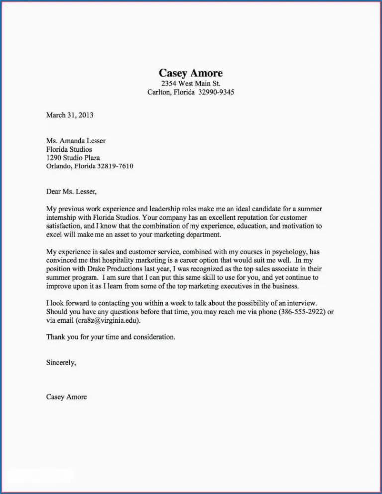 42220 cover letter formatting