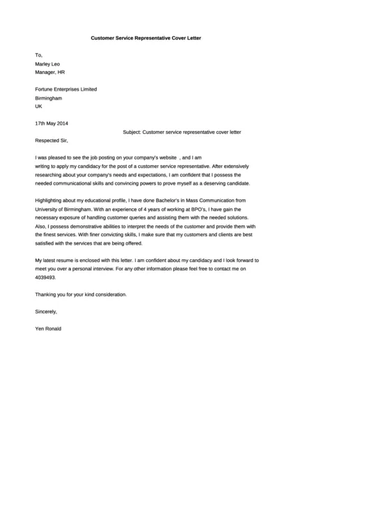 42222 cover letter formatting
