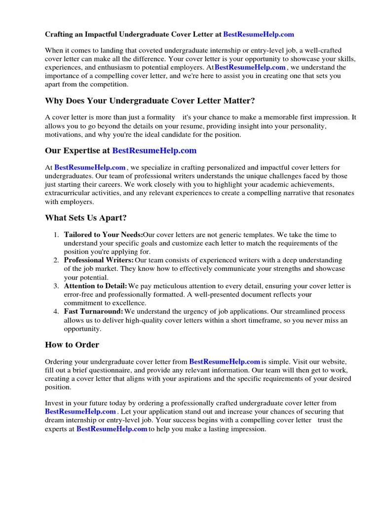 42241 formatting cover letter