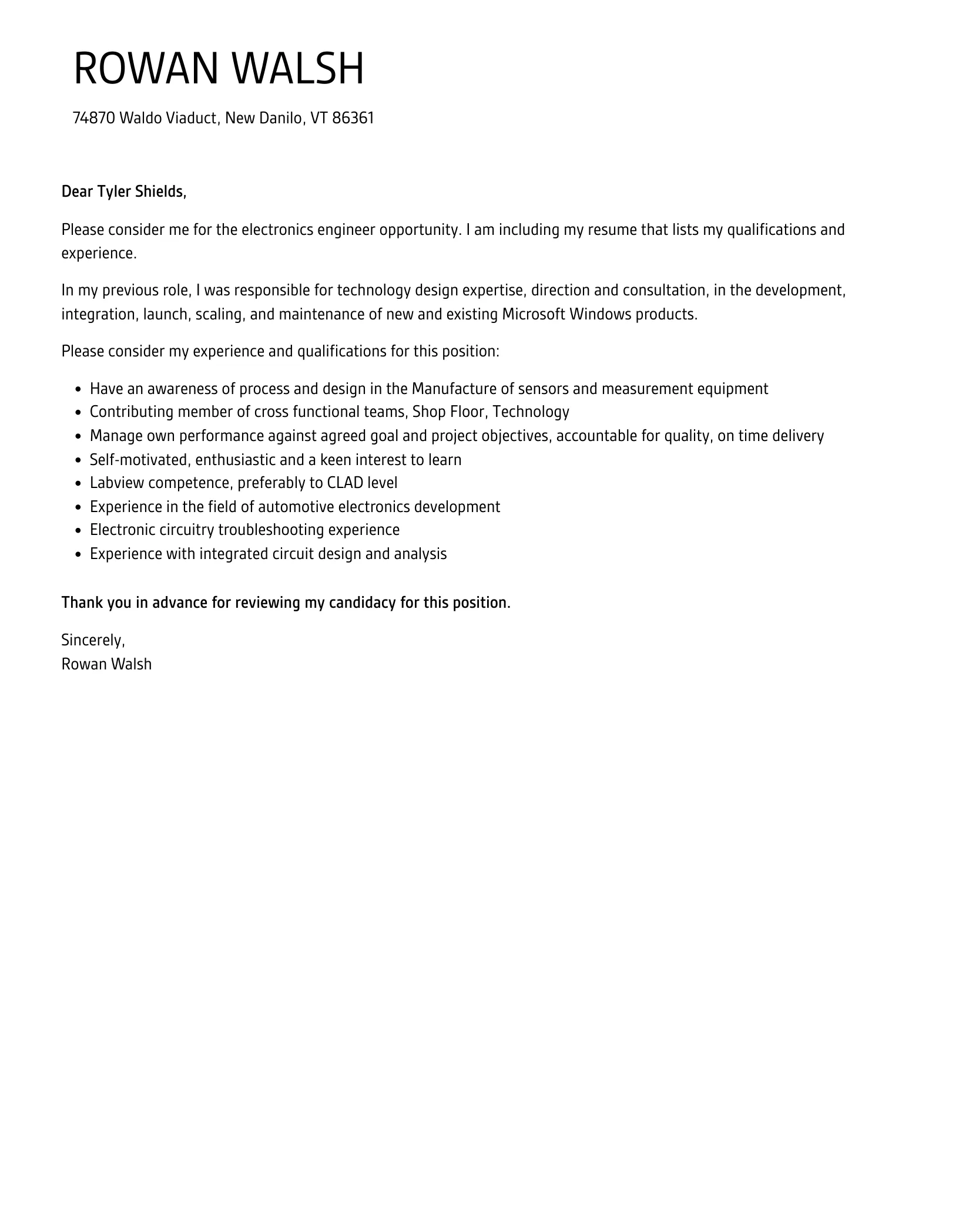 42249 electronics engineer projects