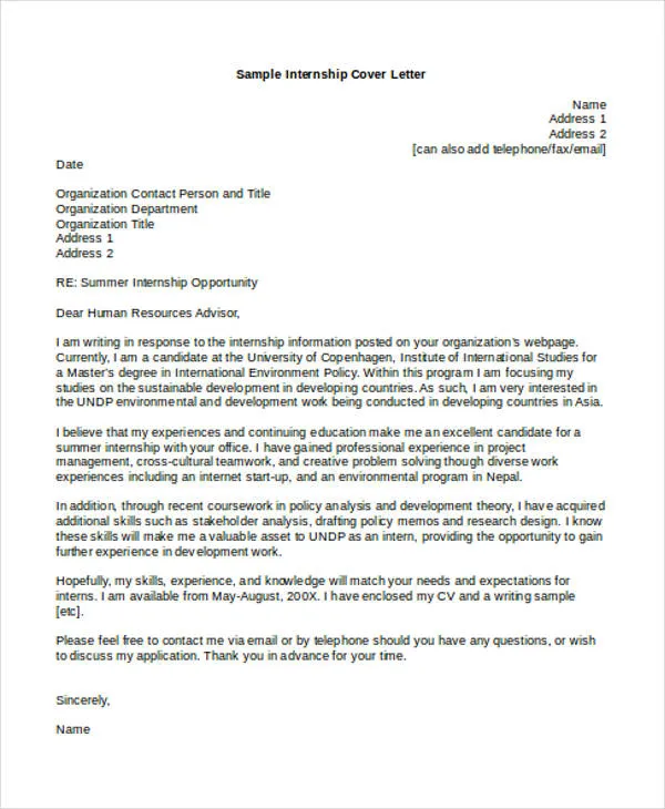 42256 cover letter formatting